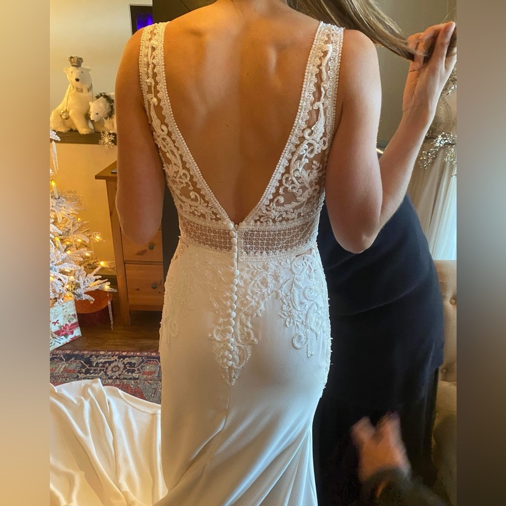 Designer Wedding Dress - Picture 5 of 11